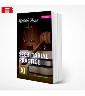 Reliable Secretarial Practices Book Class 11 Maharashtra State Board